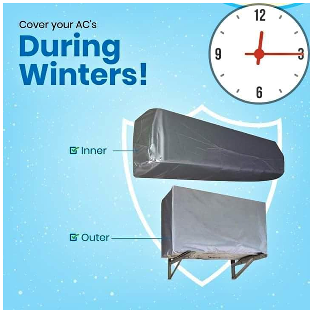 AC Dust Cover For Indoor & Outdoor Unit (high return)