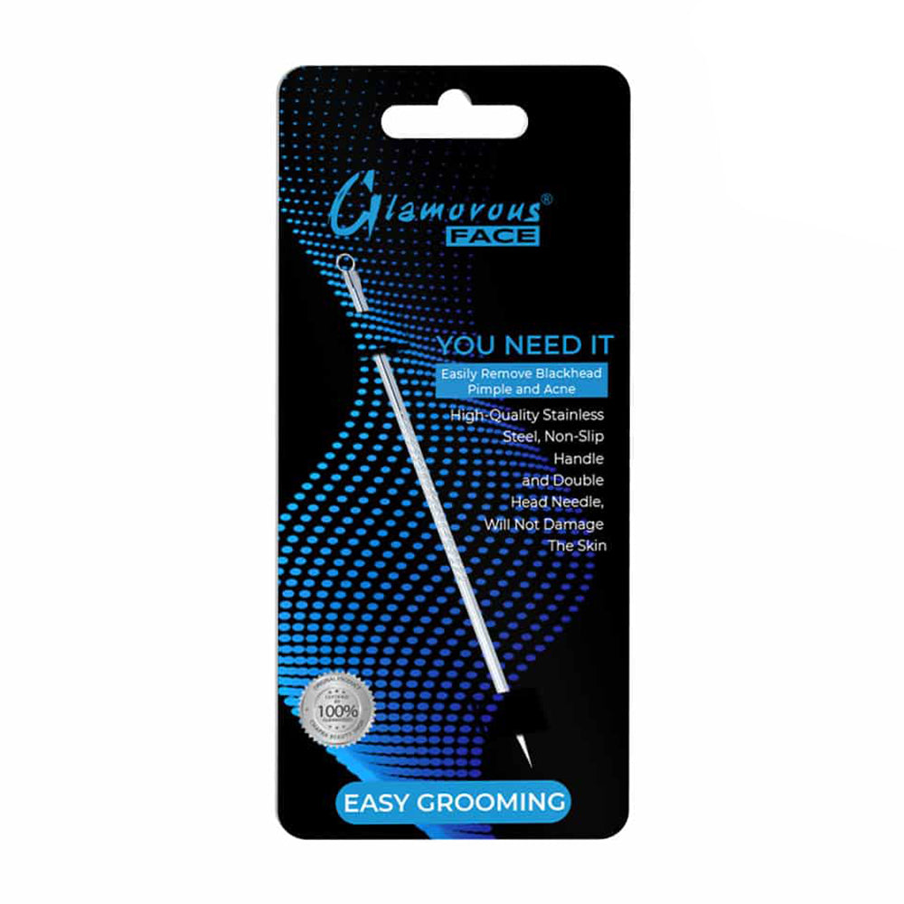 Glamorous Face Blackhead Pin Blue