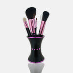 Glamorous 8 In 1 Brush Sets Pot Glass