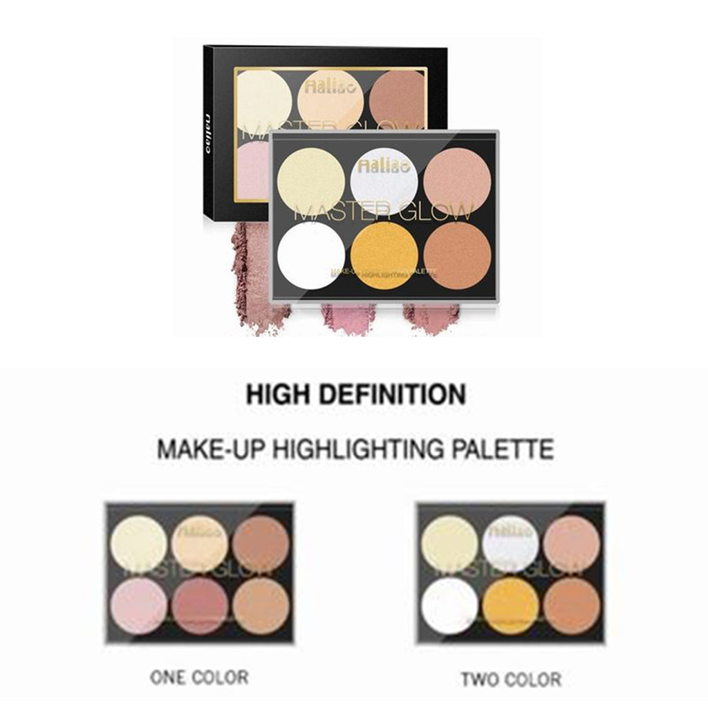 Maliao Master Glow Makeup Highlighting Palette