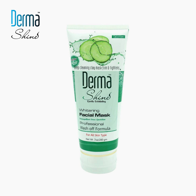 Derma Shine Whitening Hydrating Cucumber Facial Mask 200g