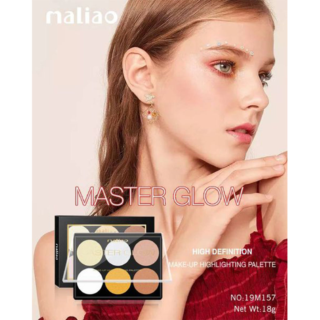 Maliao Master Glow Makeup Highlighting Palette