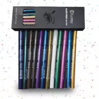 Flormar Glitter Eye And Lip Liner Pack Of 12