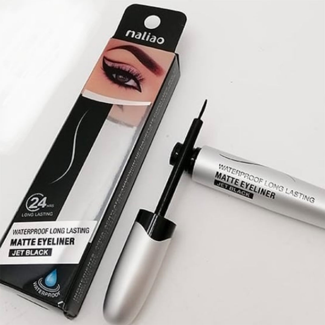 Malio Waterproof Long Lasting Matte Eyeliner Jet Black