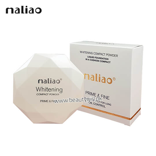 Maliao Prime & Fine Oil Control Whitening Compact Face Powder
