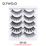 O.TWO.O 3D Eyelash Stem Faux Mink Eyelashes (100% Handmade)