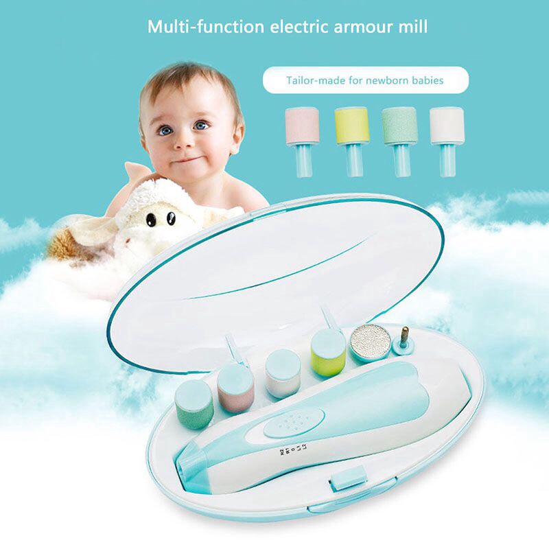 6in1 Baby Multifunctional Electric Nail Trimmer