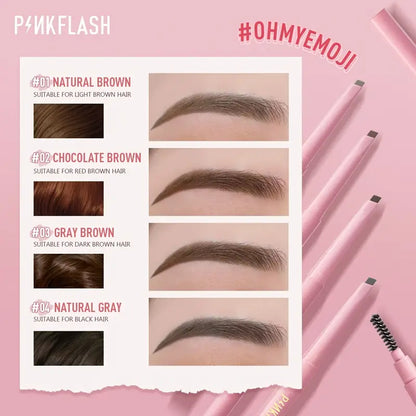 PINKFLASH 2in1 Eyebrow Brush