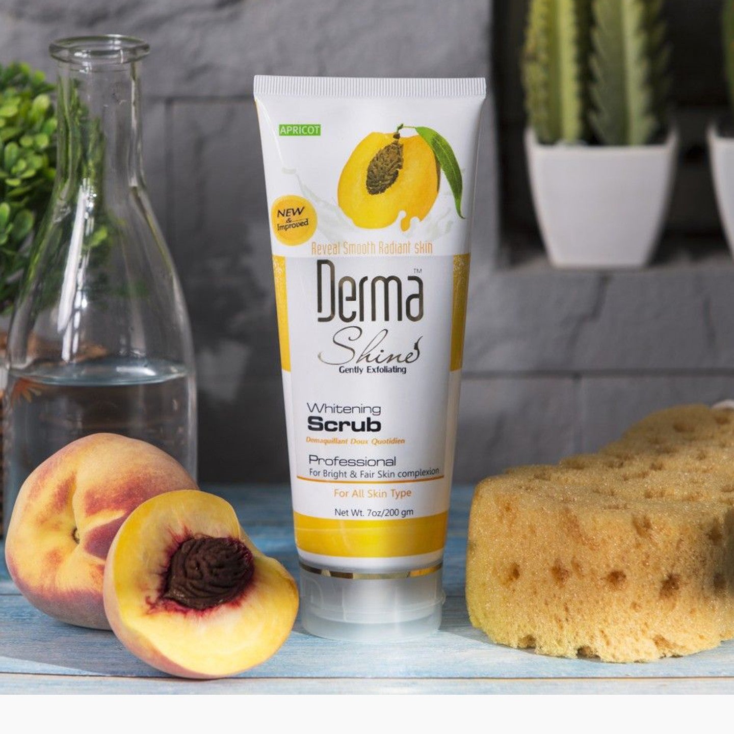 DERMA SHINE APRICOT SCRUB