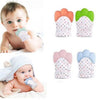 Baby Teething Silicone Baby Teether Mitten Glove Candy Wrapper Soft for Babies Self