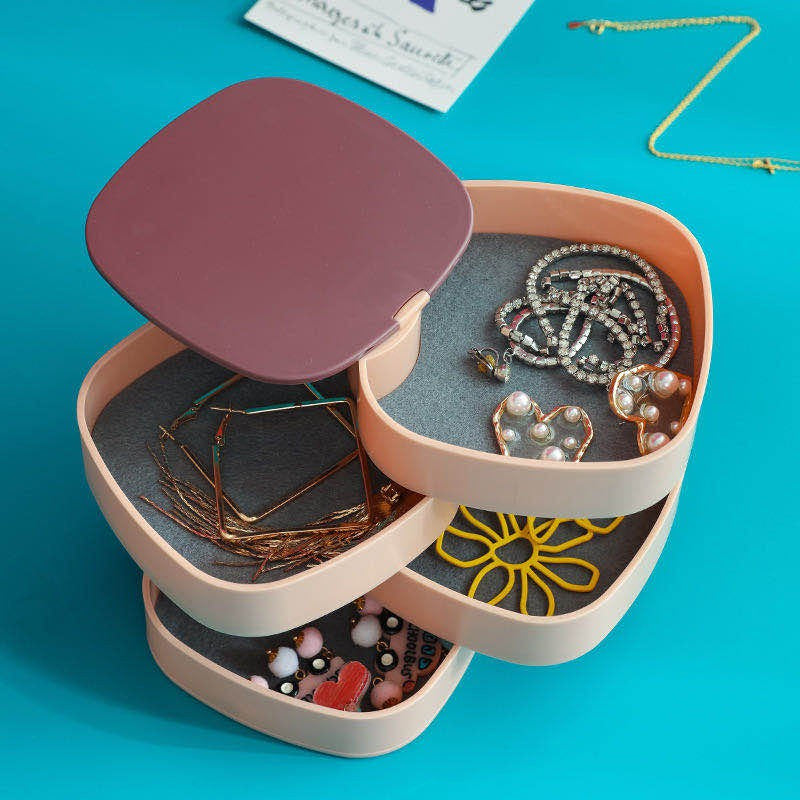 Rotating Jewelry Storage Box