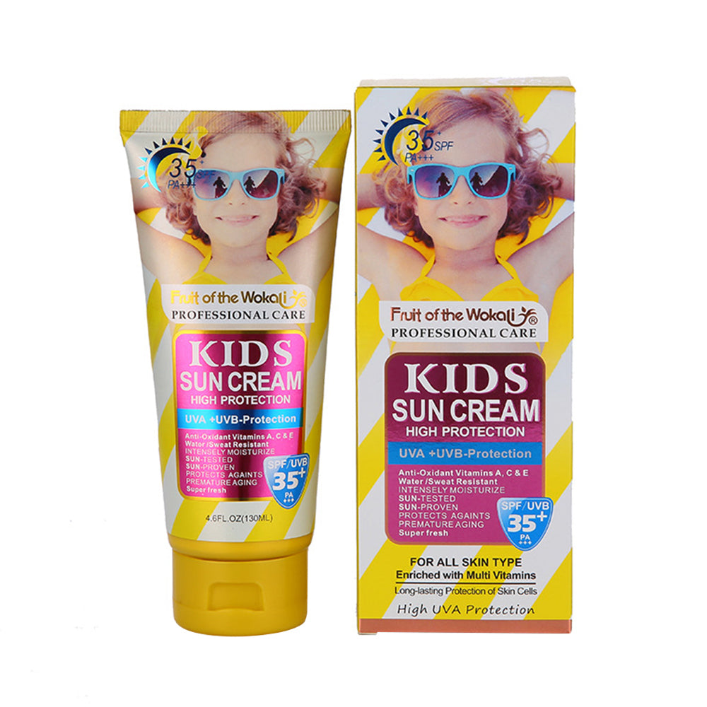 Wokali Kids Sun Cream High Protection SPF 35+ 130ml