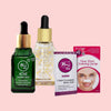 Rivaj UK Acne Treatment Face Serum+Rivaj UK 24K Gold Collagen Face Serum+Rivaj UK Nose Pore Cleansing 6Strips