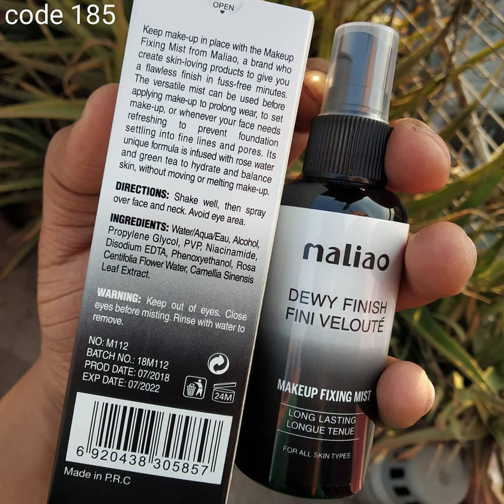 Maliao Dewey Finish Makeup Fixing Mist
