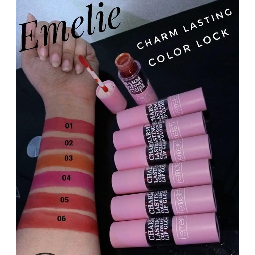 Emelie 6Pcs Lip & Cheek Tint Set