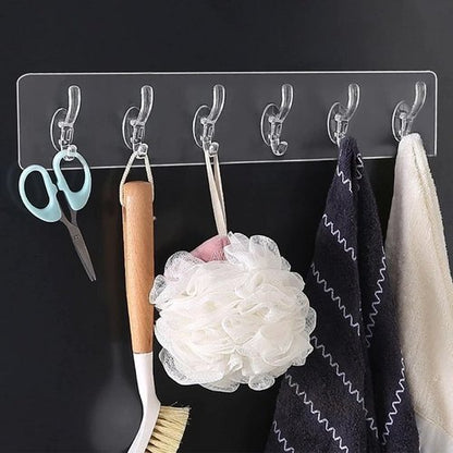 Transparent Strong Self Adhesive Door Wall older Hooks