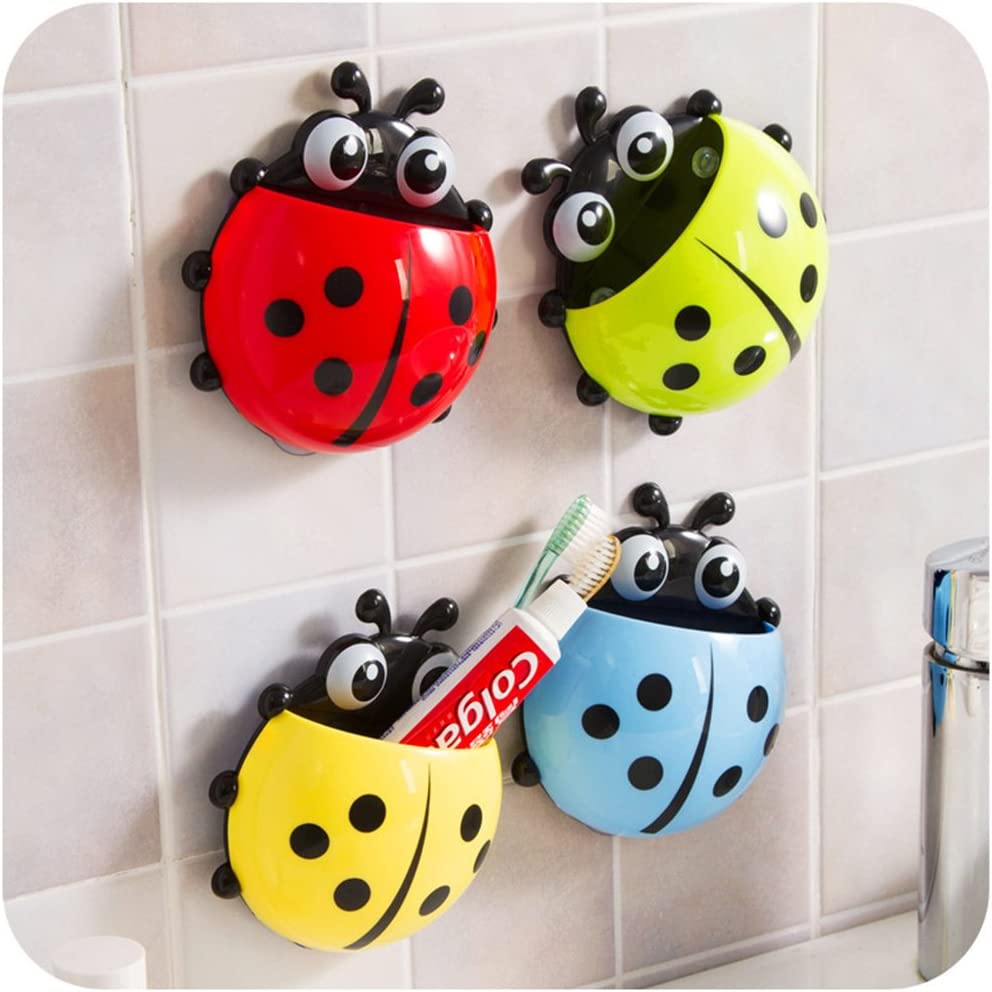 Ladybug Shaped Tooth Brush Holder
