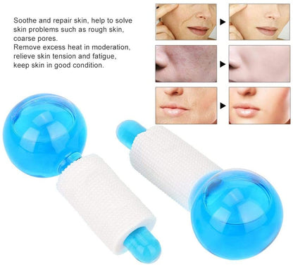 Ice Cool Roller Ball Face lifting Relaxation Massage