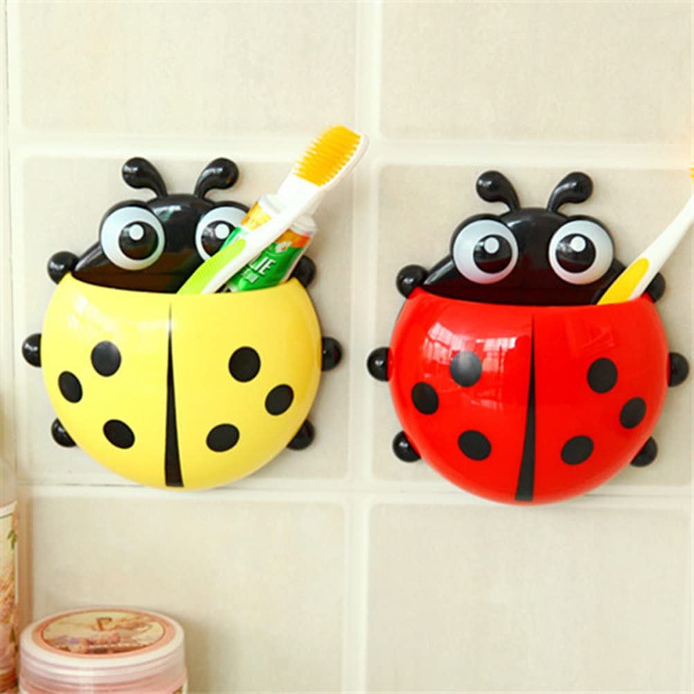 Ladybug Shaped Tooth Brush Holder