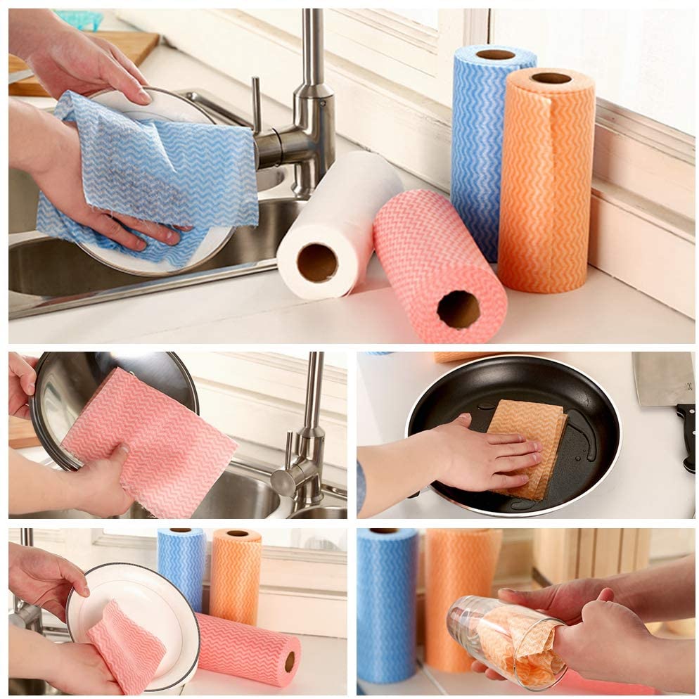 Heavy Duty Non Woven Disposable Cleaning Towel Sheet