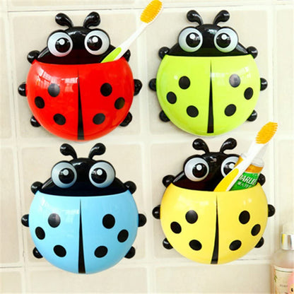 Ladybug Shaped Tooth Brush Holder