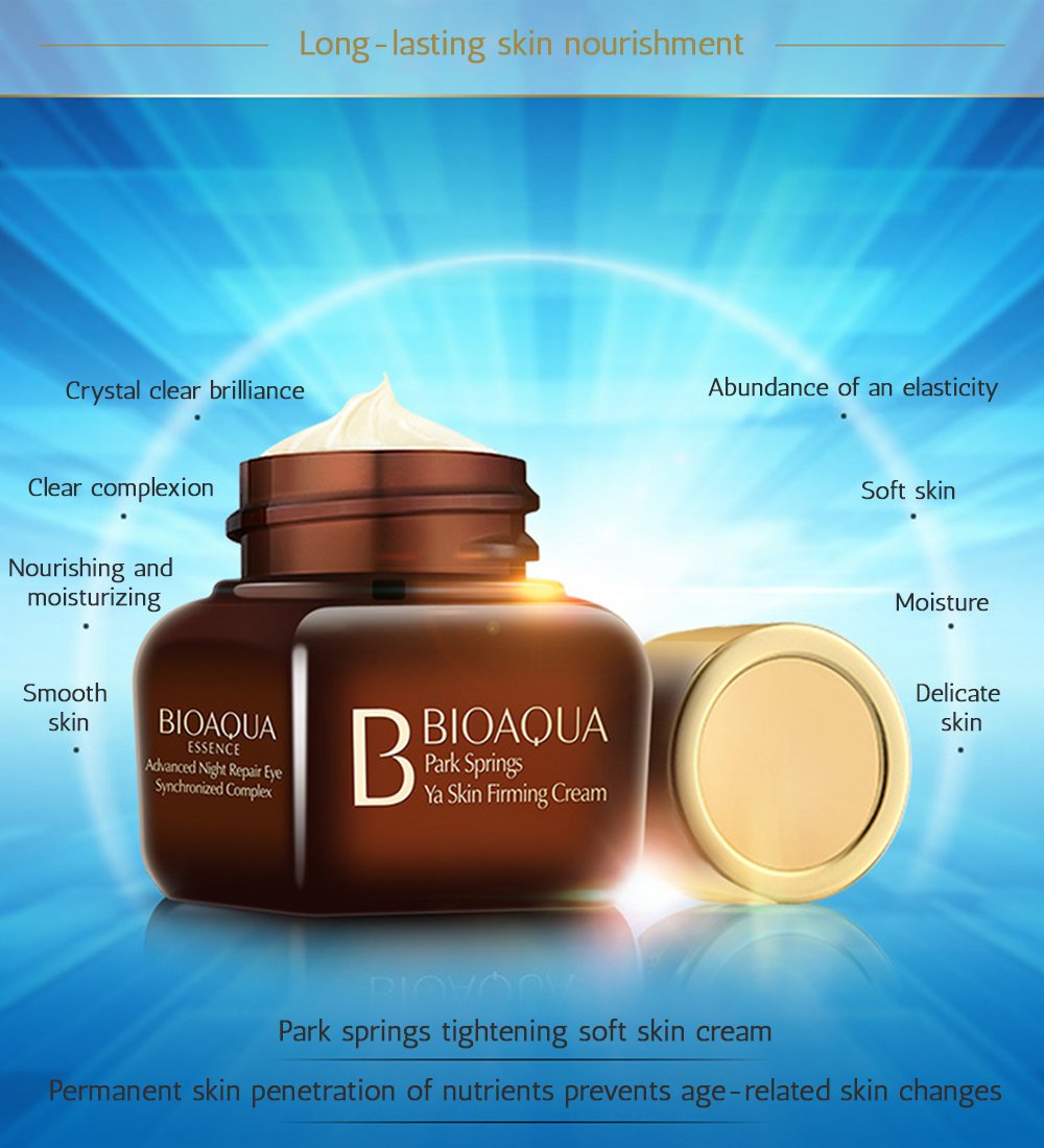 Bioaqua Night Repair Delicate Skin Around Eyes Crystal Firming Tightening Creams