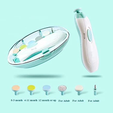 6in1 Baby Multifunctional Electric Nail Trimmer