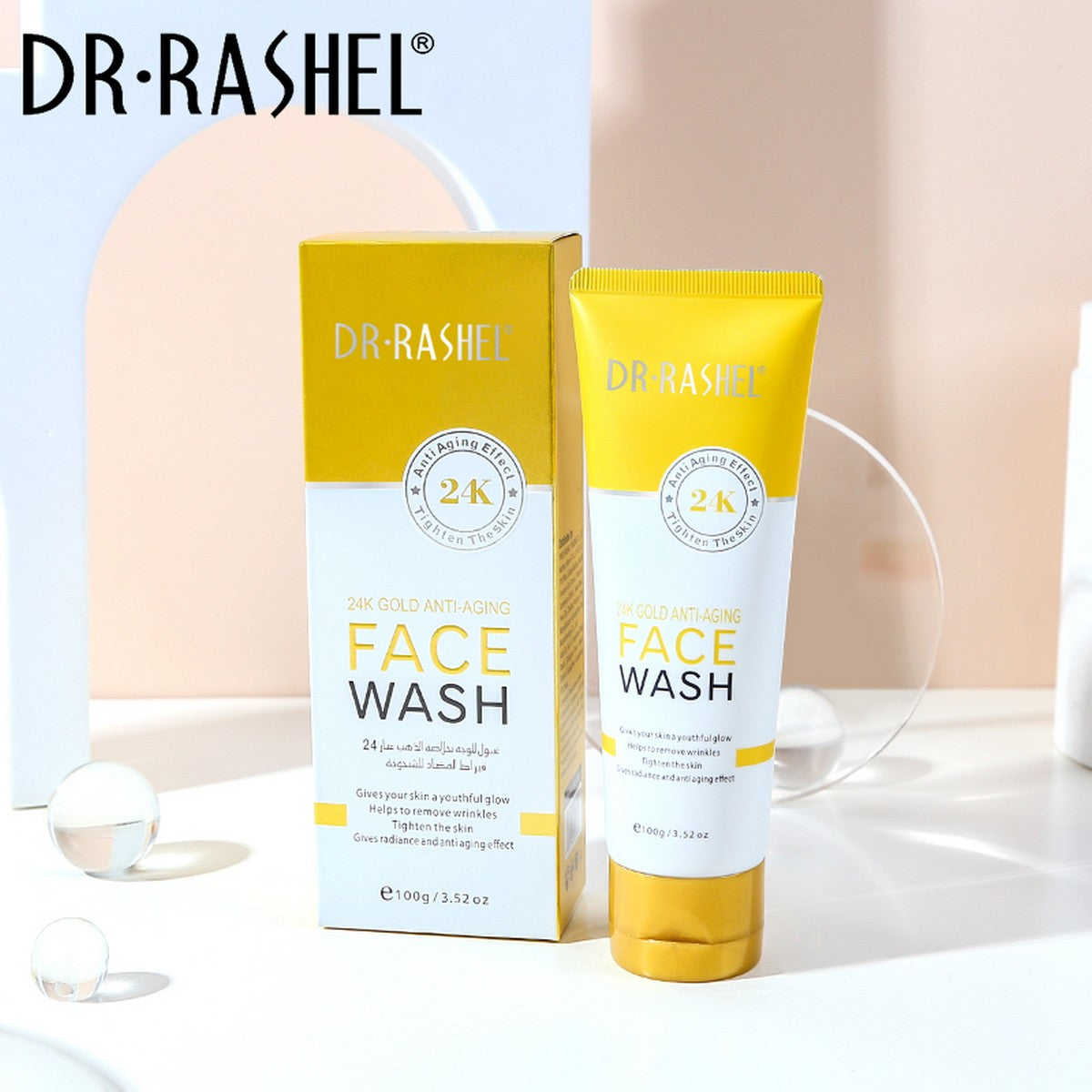 Dr Rashel 24K Gold Anti-Aging Face Wash 100g