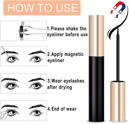 3 Pairs Magnetic Eyelash