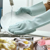 Magic Silicone Washing Scrubbing Gloves