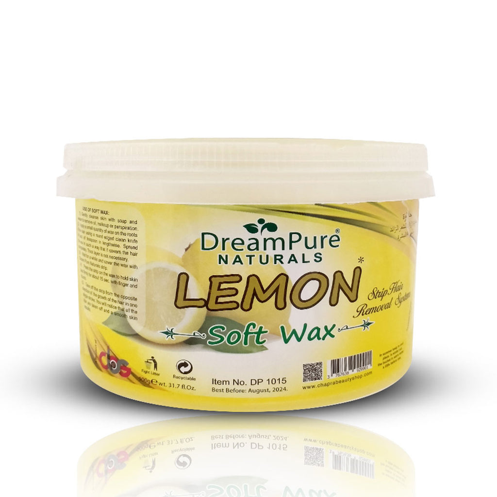 Dream Pure Lemon Natural Soft Wax (Parlour Pack 900gm)