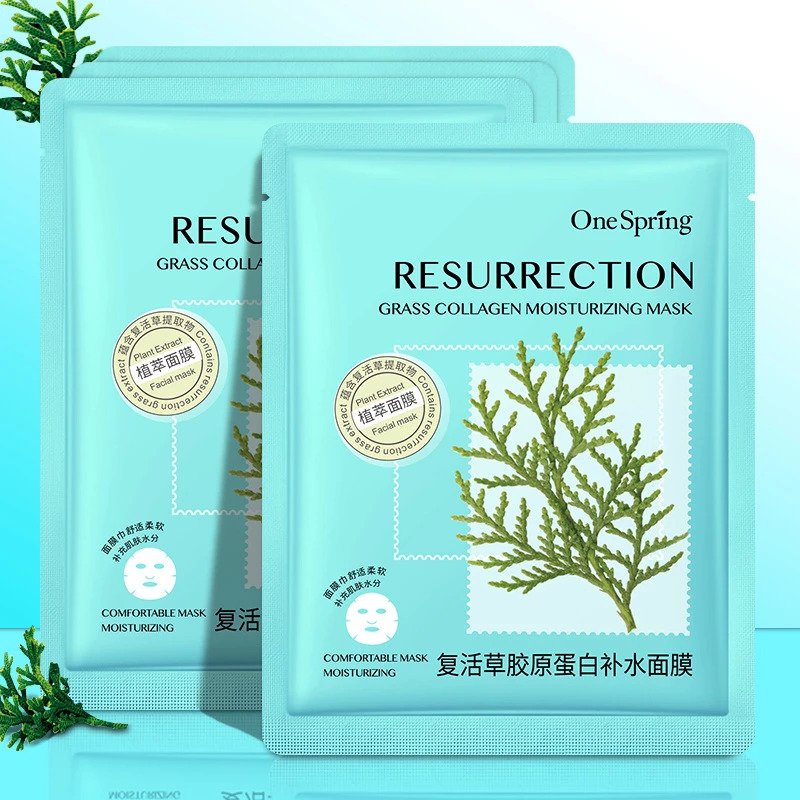 GRASS COLLAGEN MOISTURIZING SHEET MASK