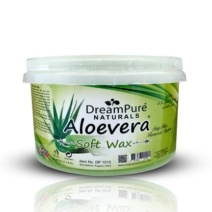 Dream Pure Aloevera Natural Soft Wax (Parlour Pack 900gm)