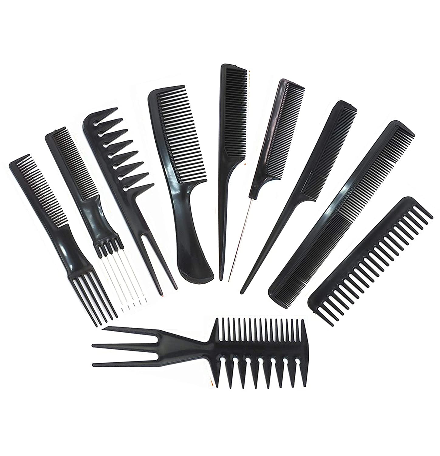 Magic 10 Piece Professional Styling Comb Set