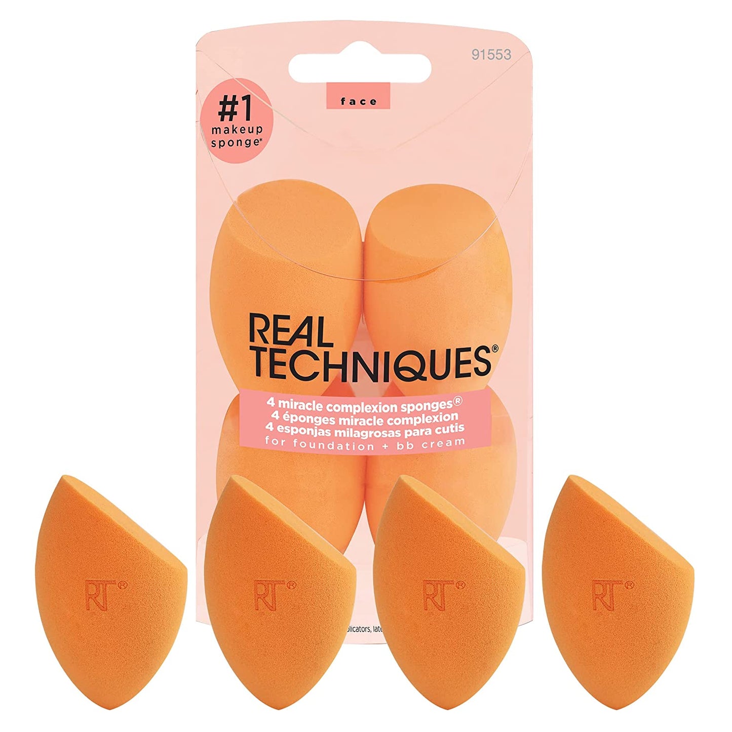 Real Techniques 4 Miracle Complexion Sponges