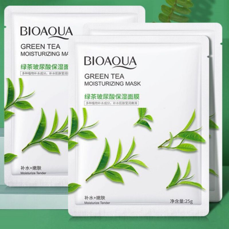 BIOAQUA GREEN TEA MOISTURIZING MASK