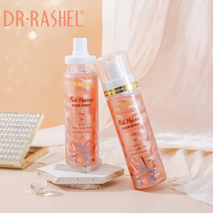 Dr Rashel Lightweight And Moisturizing Pink Makeup Fixer Spray