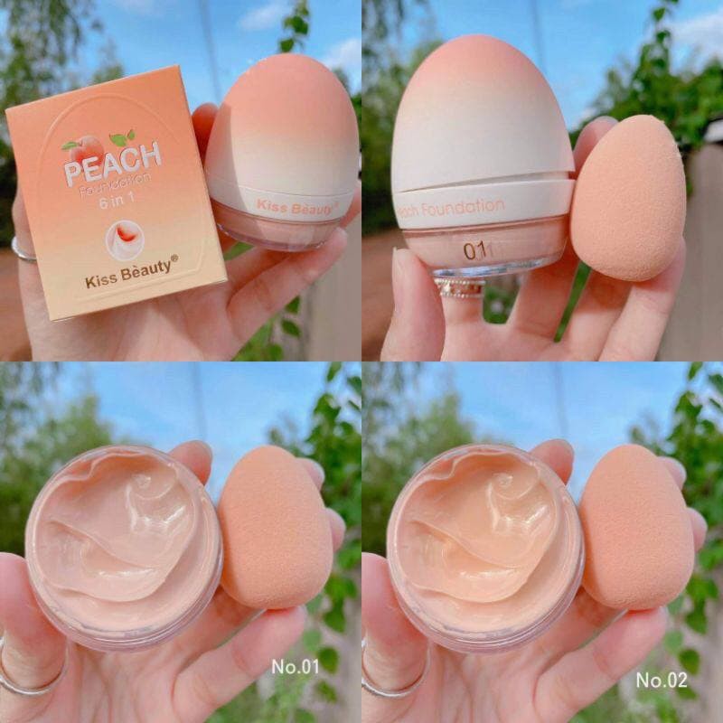 Kiss Beauty Peach Foundation