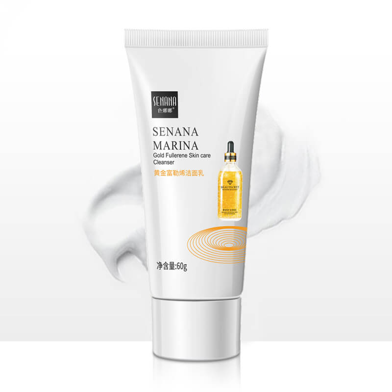 SENANA Marina Gold Fullerene Skin Care Facial Cleanser 60g