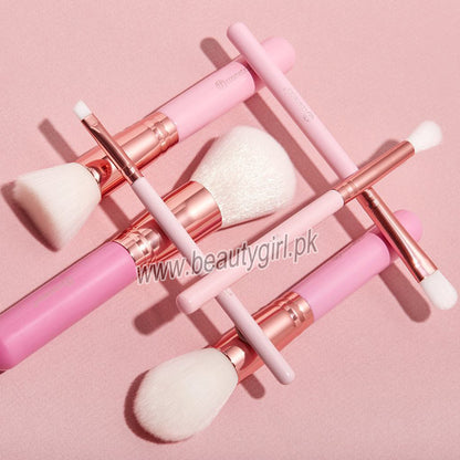 BH Cosmetics Mini Pink Perfection Brush Set 6 Pieces With Bag