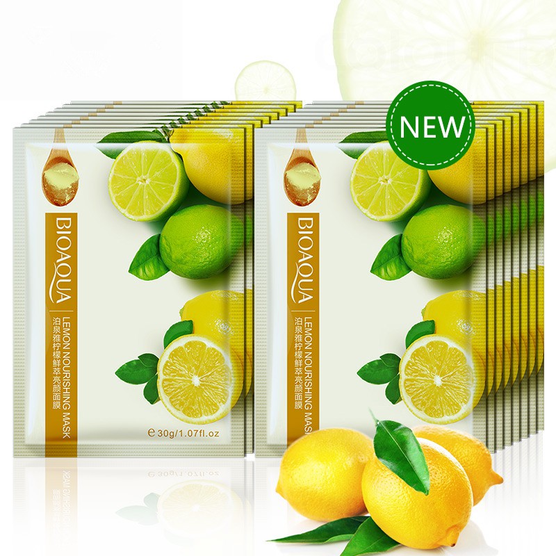 BIOAQUA LEMON SHEET MASK