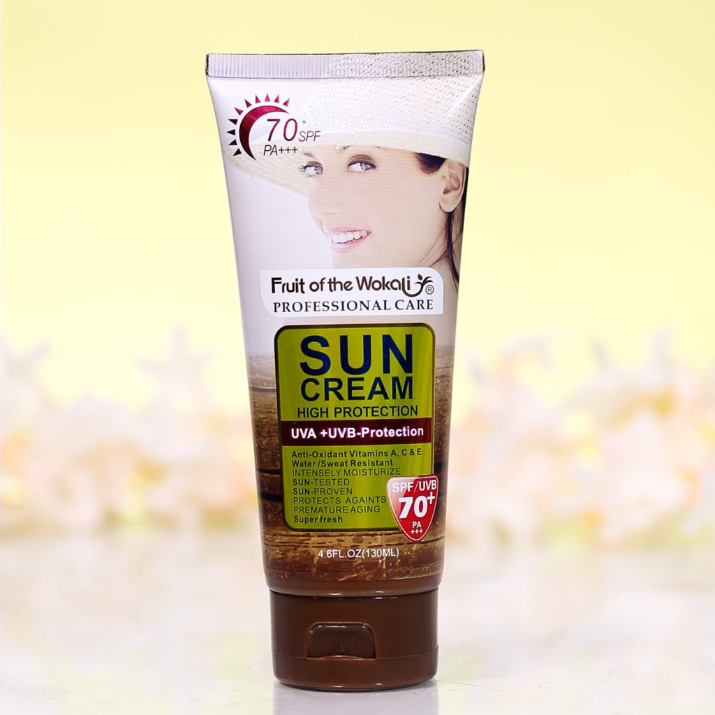 Wokali Sun Cream High Protection SPF 70+ 130ml