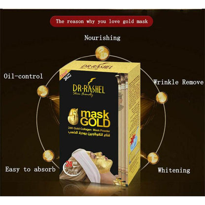 Dr Rashel 24K Gold Collagen Mask Powder