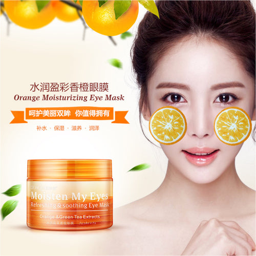 BIOAQUA Vitamin C Orange Moisturizing Eye Mask for Dark Circles 80gm