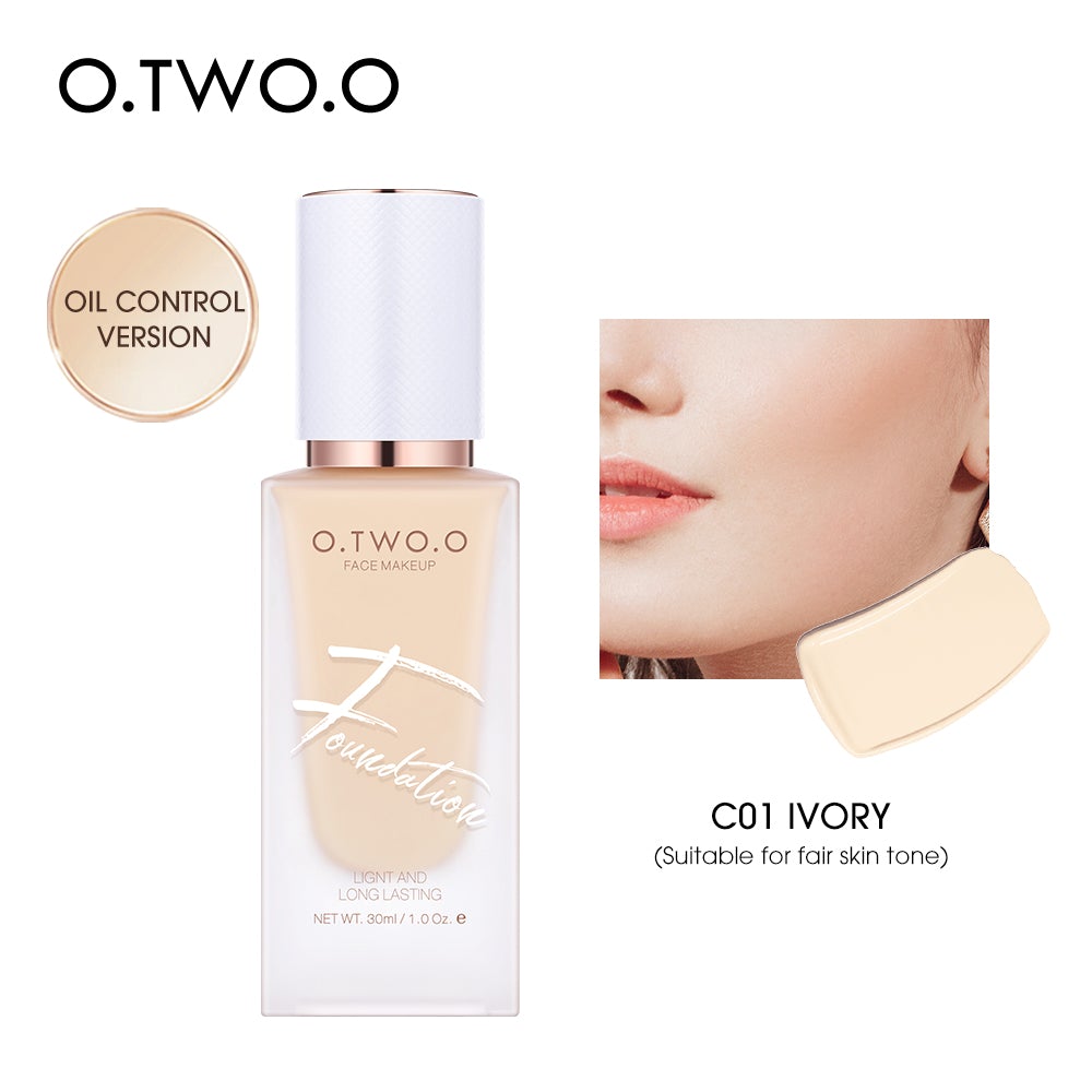 O.TWO.O Full Coverage Hydrating Foundation