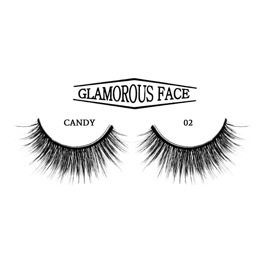 Glamorous Face Faux Mink 3D Eyelashes