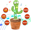 Cute Dancing And Talking Cactus Toy With Hat & 120 Songs (Usb Charging)