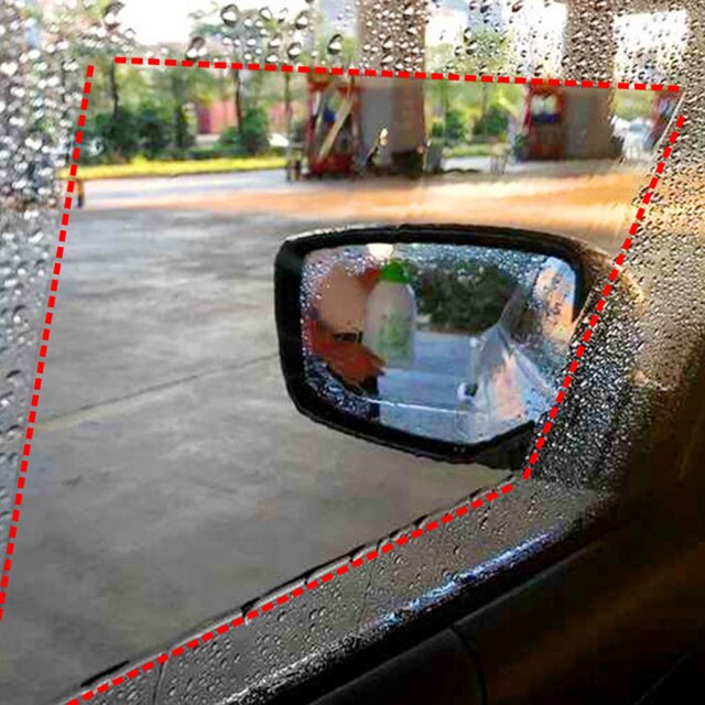 Car Rear View Mirror Rain-Proof Film Anti Water Anti Fog