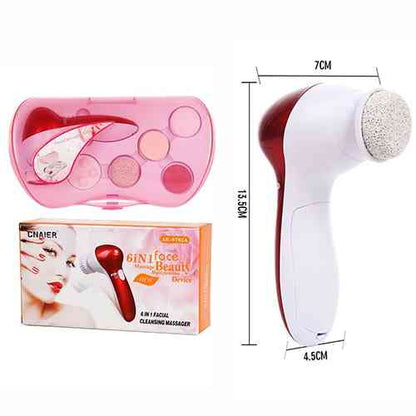 Cnaier 11in1 Face Deep Cleanser Callus Remover & Massager Set