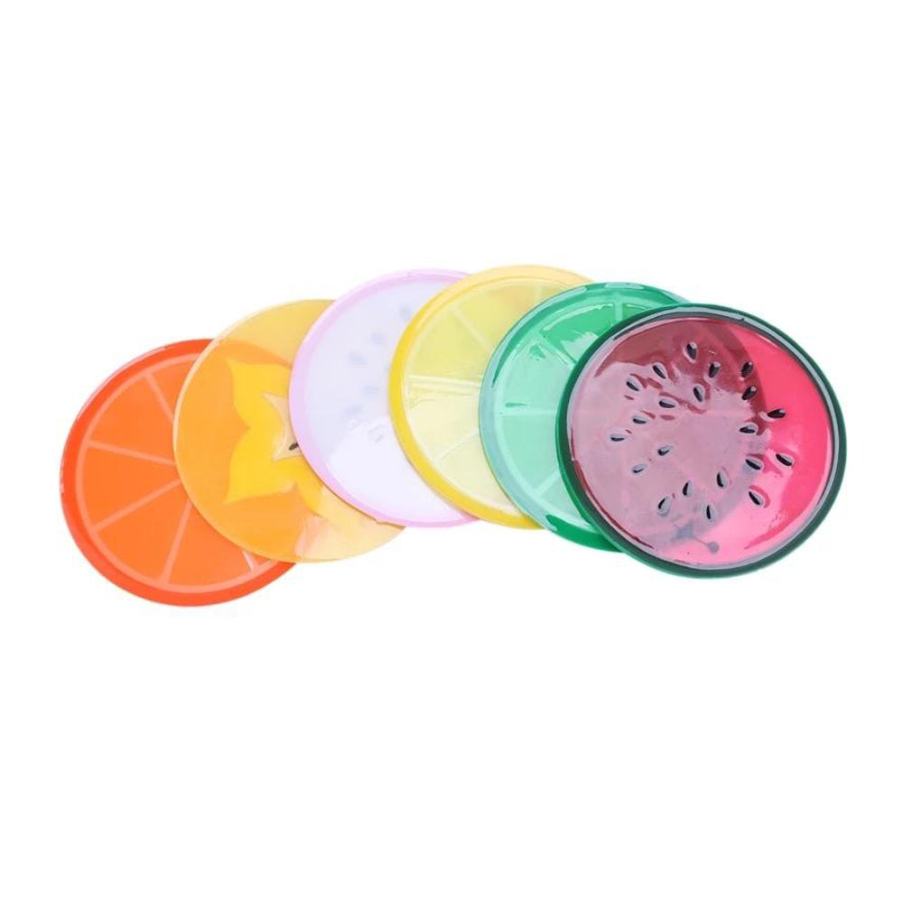 Pack of 6 Fruit Shape Coasters